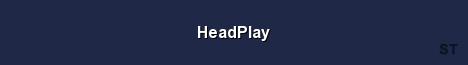 HeadPlay Server Banner