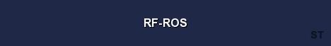 RF ROS Server Banner