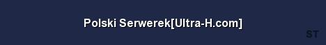 Polski Serwerek Ultra H com Server Banner