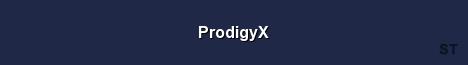 ProdigyX Server Banner