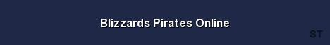Blizzards Pirates Online Server Banner
