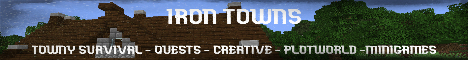 Iron Towns Server Banner