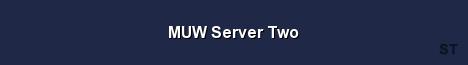 MUW Server Two 