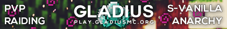 Gladius Server Banner