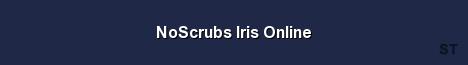 NoScrubs Iris Online Server Banner