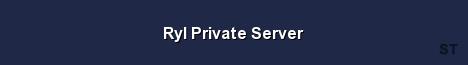 Ryl Private Server 