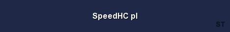 SpeedHC pl Server Banner