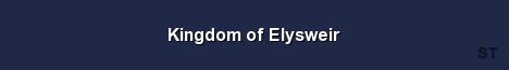 Kingdom of Elysweir Server Banner