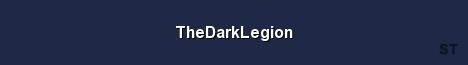 TheDarkLegion Server Banner
