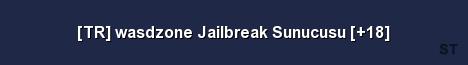 TR wasdzone Jailbreak Sunucusu 18 Server Banner