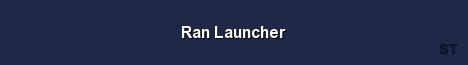 Ran Launcher Server Banner