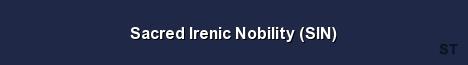 Sacred Irenic Nobility SIN Server Banner