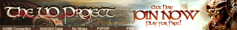The UO Project Server Banner