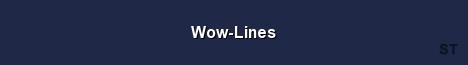 Wow Lines Server Banner
