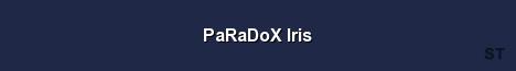 PaRaDoX Iris Server Banner