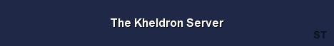 The Kheldron Server Server Banner