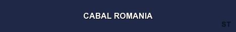 CABAL ROMANIA Server Banner