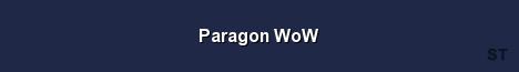 Paragon WoW Server Banner