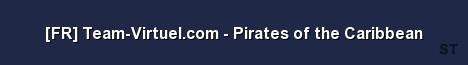FR Team Virtuel com Pirates of the Caribbean Server Banner