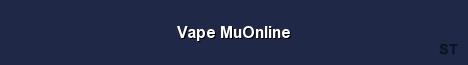 Vape MuOnline Server Banner