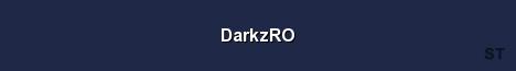 DarkzRO Server Banner