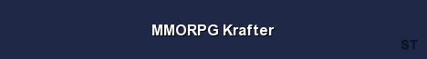 MMORPG Krafter Server Banner
