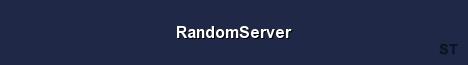RandomServer Server Banner