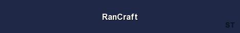 RanCraft Server Banner