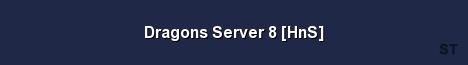 Dragons Server 8 HnS Server Banner