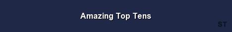 Amazing Top Tens Server Banner