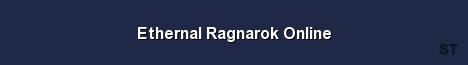 Ethernal Ragnarok Online Server Banner