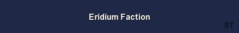 Eridium Faction Server Banner