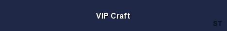 VIP Craft Server Banner