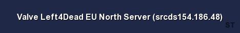 Valve Left4Dead EU North Server srcds154 186 48 Server Banner