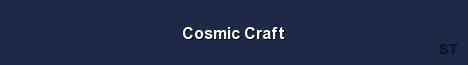 Cosmic Craft Server Banner