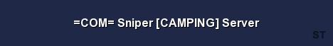 COM Sniper CAMPING Server Server Banner