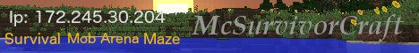 Mcsurvivorcraft Server Banner