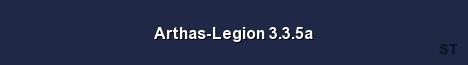 Arthas Legion 3 3 5a Server Banner