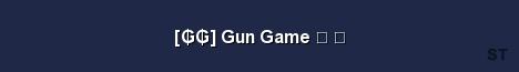 Gun Game Server Banner