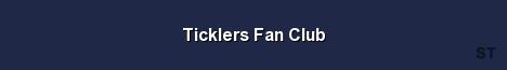 Ticklers Fan Club Server Banner