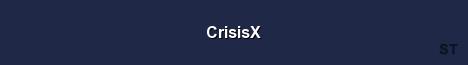 CrisisX Server Banner