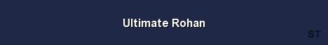 Ultimate Rohan Server Banner