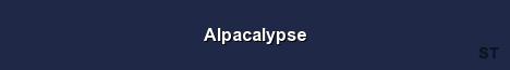 Alpacalypse Server Banner