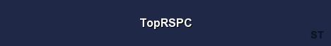 TopRSPC Server Banner