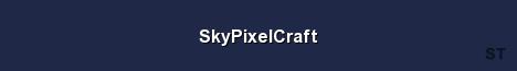 SkyPixelCraft Server Banner
