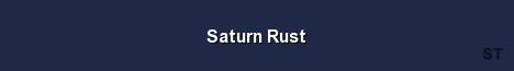 Saturn Rust Server Banner