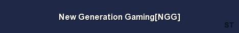 New Generation Gaming NGG Server Banner