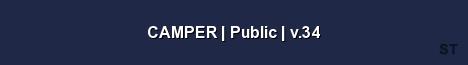 CAMPER Public v 34 Server Banner