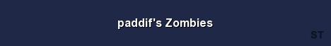 paddif s Zombies Server Banner