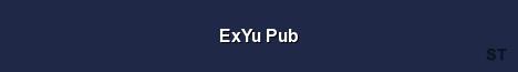 ExYu Pub Server Banner